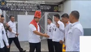 Wamenimipas Apresiasi Layanan yang diberikan Rutan Kelas I Medan